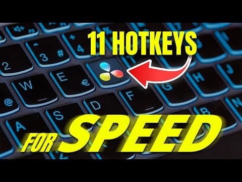Keyboard Shortcuts for Faster Editing in Premiere Pro